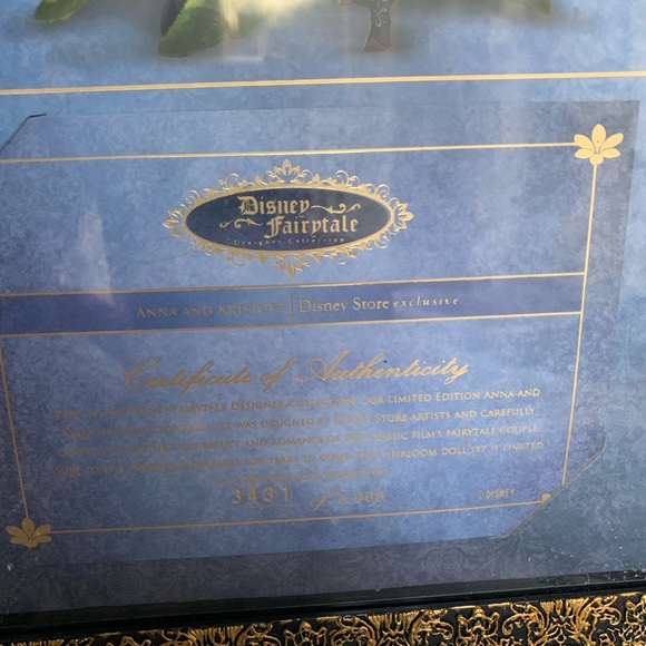 Anna and Kristoff Disney Designer Collection Dolls - Picture 7 of 9